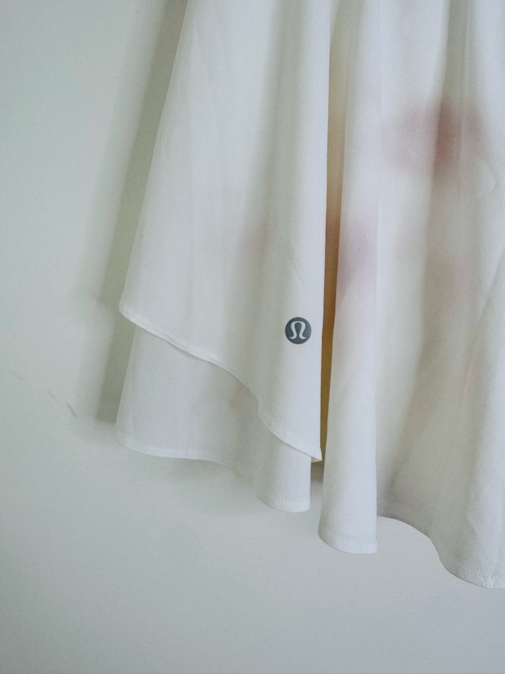 Lululemon Court Rival high rise skirt white womens 8 skort tennis - Picture 5 of 7